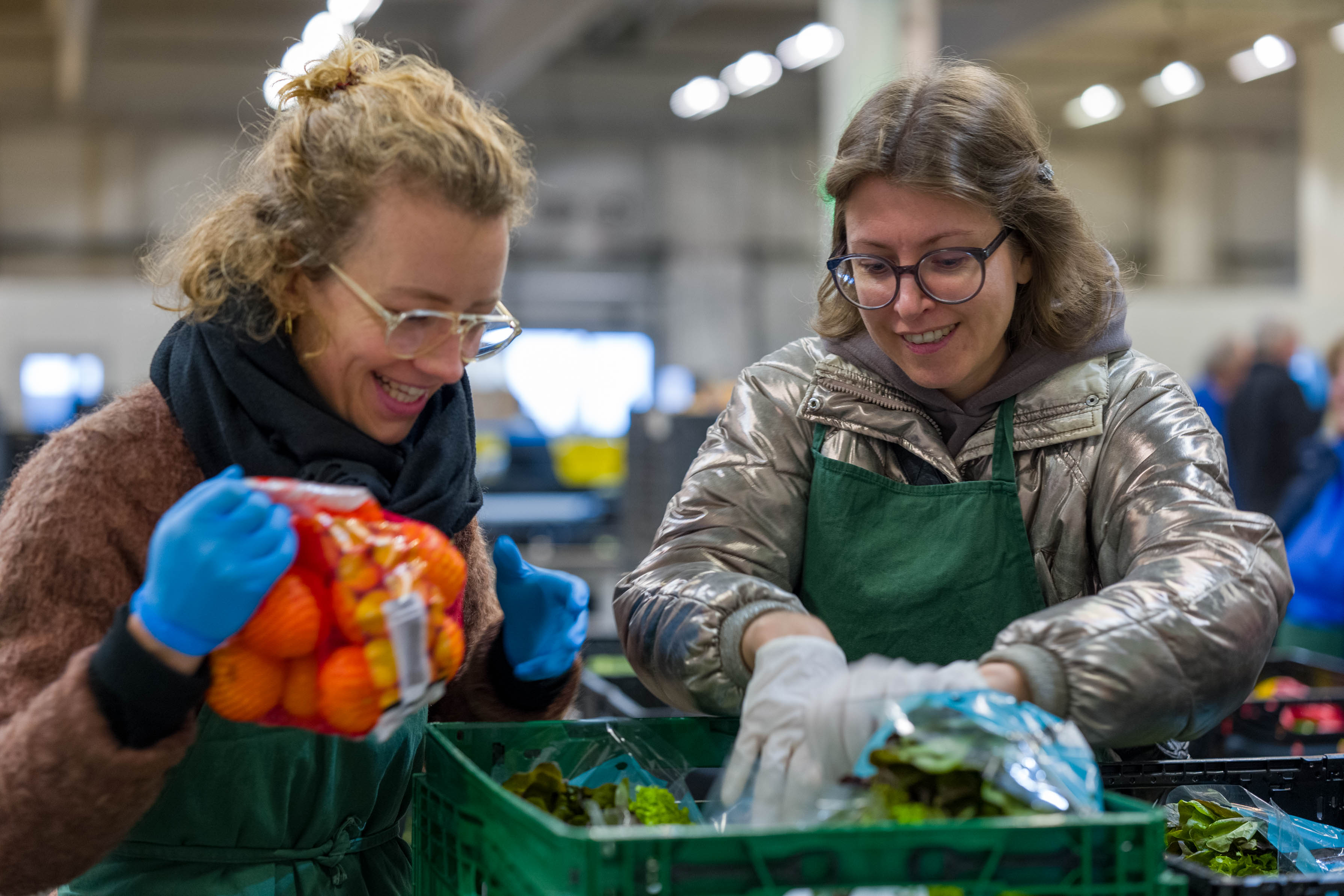 Einen Tisch decken für über 100.000 Menschen