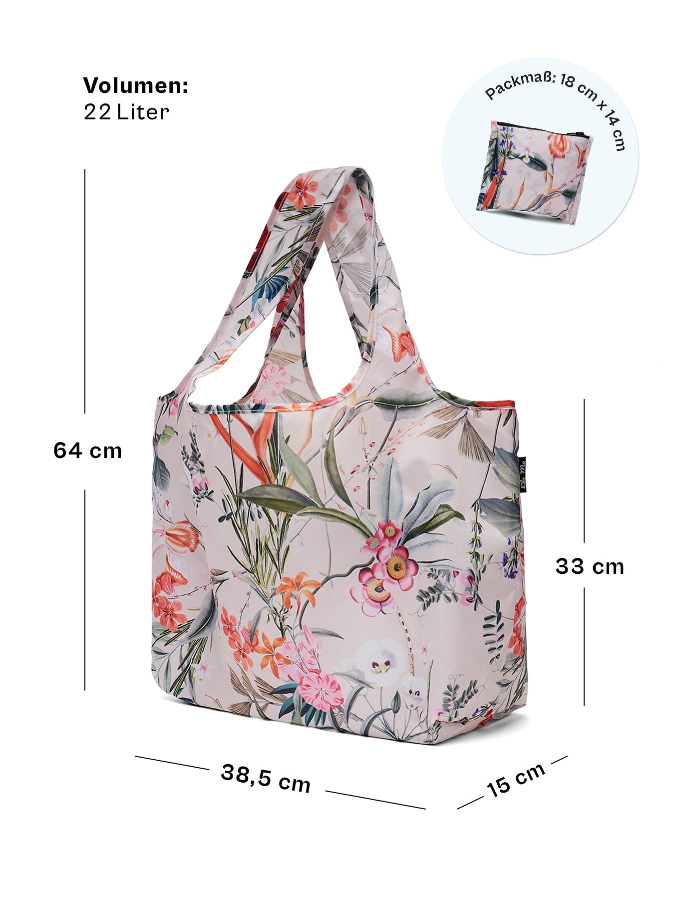 Ela Mo™ Carry All Tragetasche – faltbar | Luxe