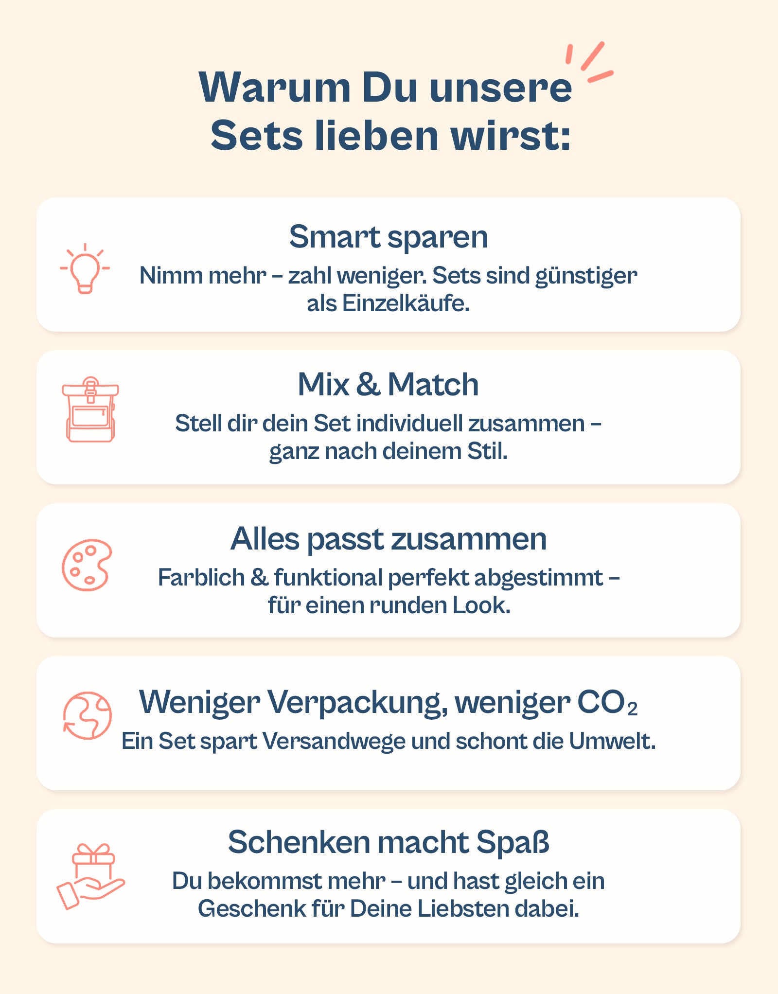 Ela Mo™ Everywhere Rucksack | Wunsch-Set