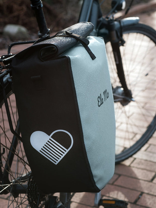 Ela Mo Fahrradtasche für Gepäckträger - Mintgrey