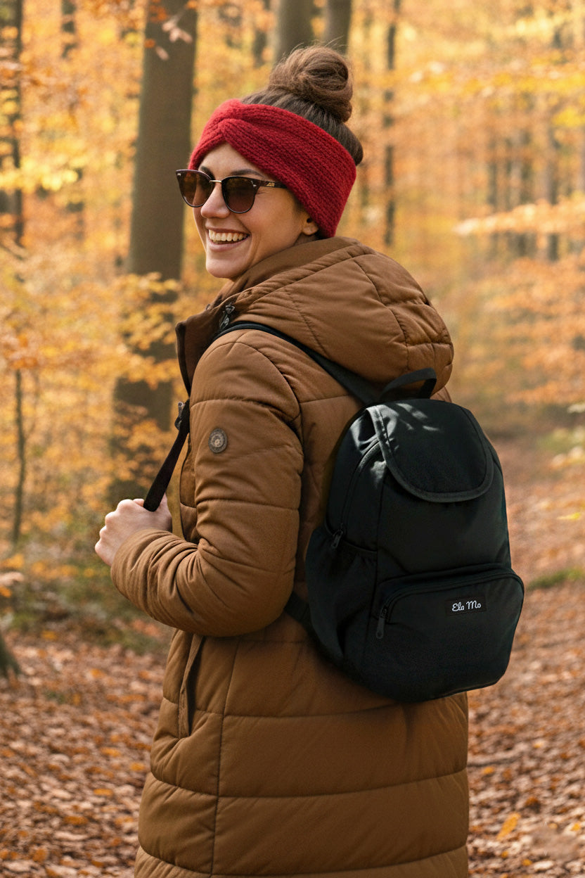 Ela Mo™ Mini Rucksack | Schwarz