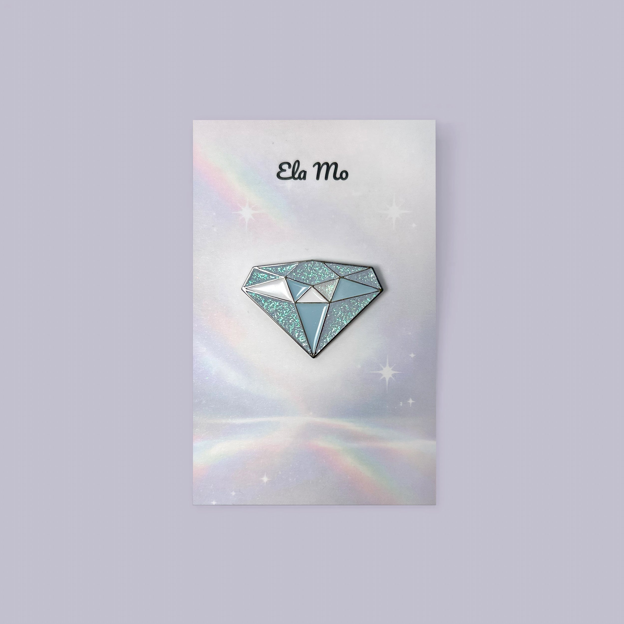 Ela Mo™ Pin für Rucksäcke | Diamant