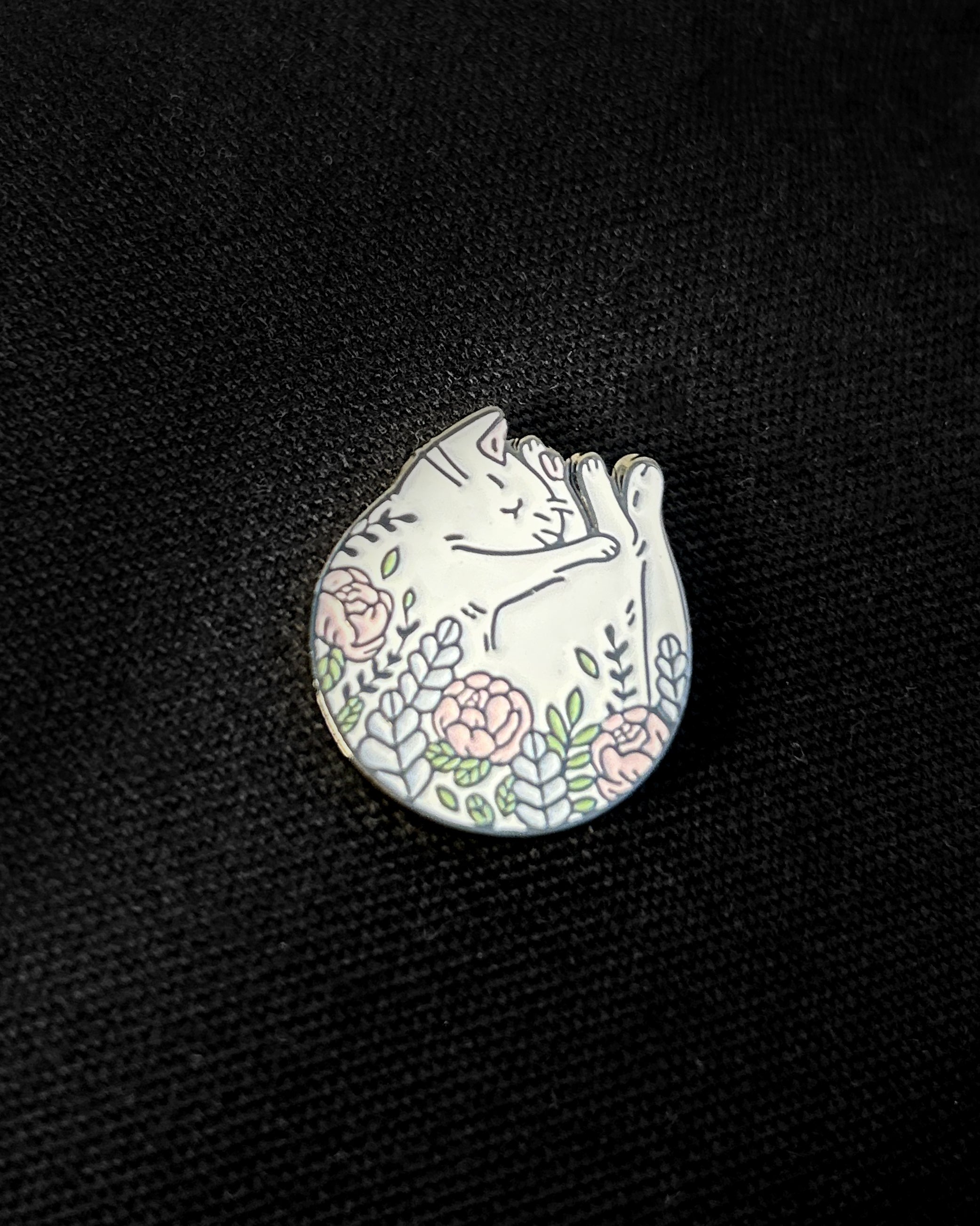 Ela Mo™ Pin für Rucksäcke | Katze