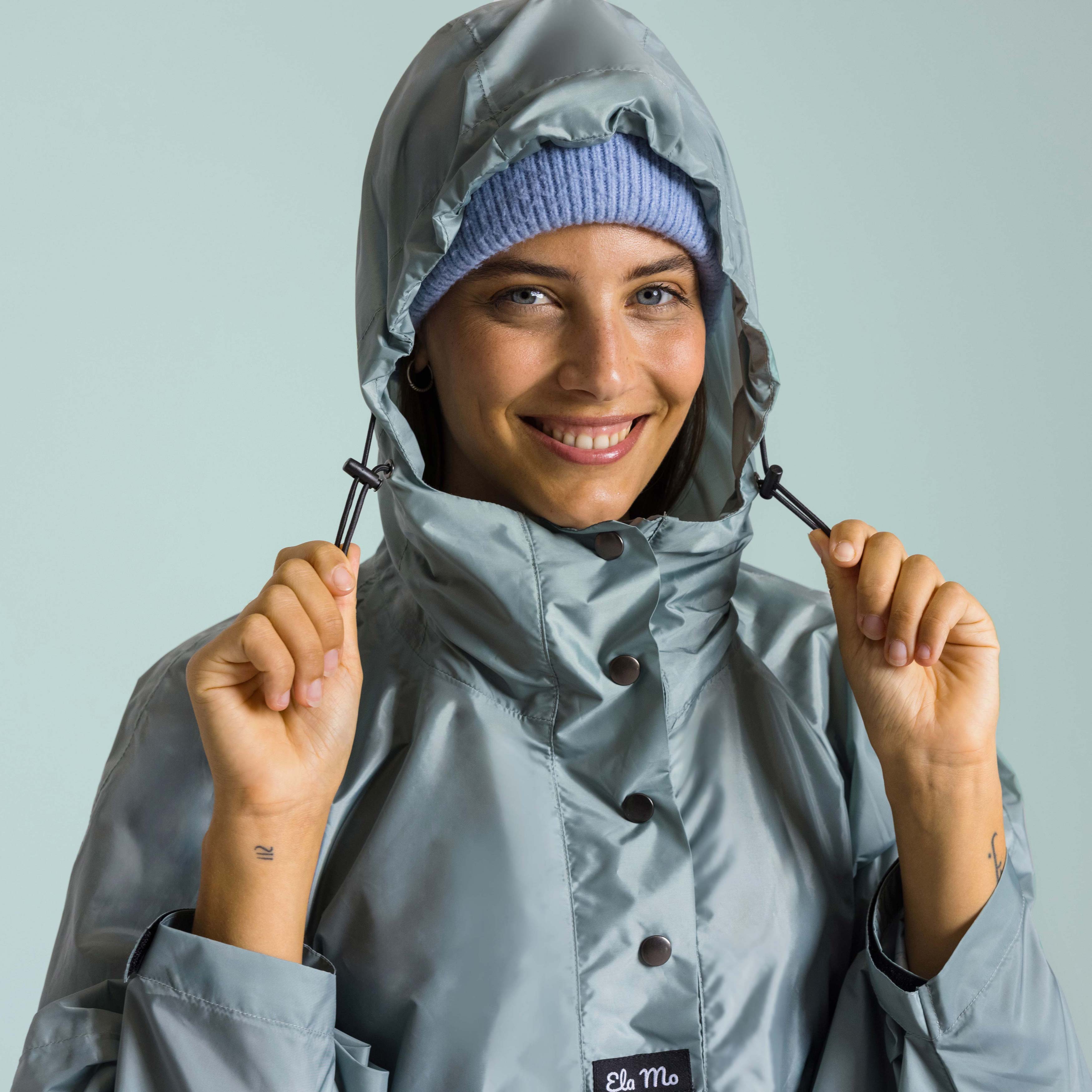 Raincombi Fahrrad Regenoverall Damen Regencape Regenanzug Fürs