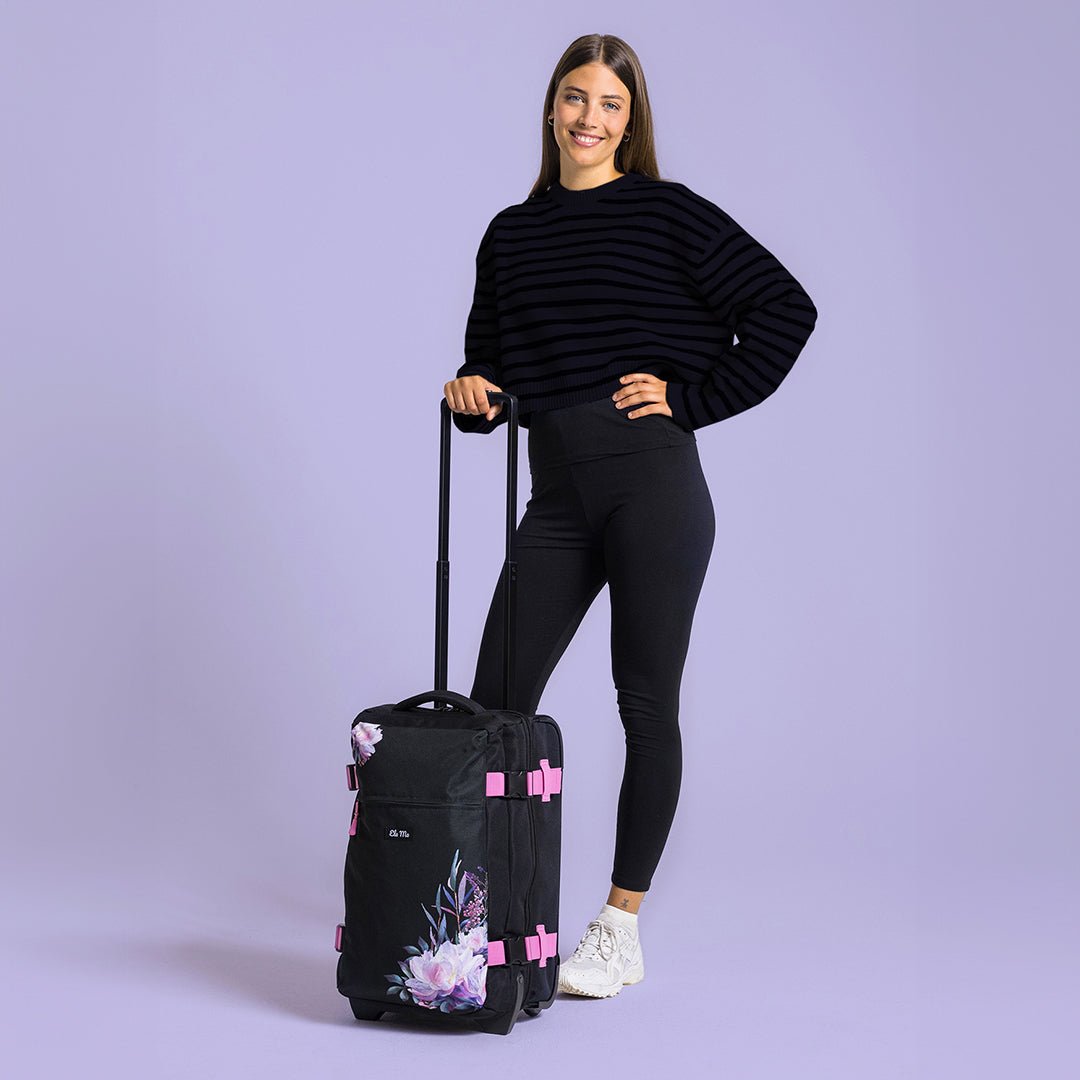 Ela Mo™ Reisetasche mit Rollen 42 Liter Beauty in Darkness