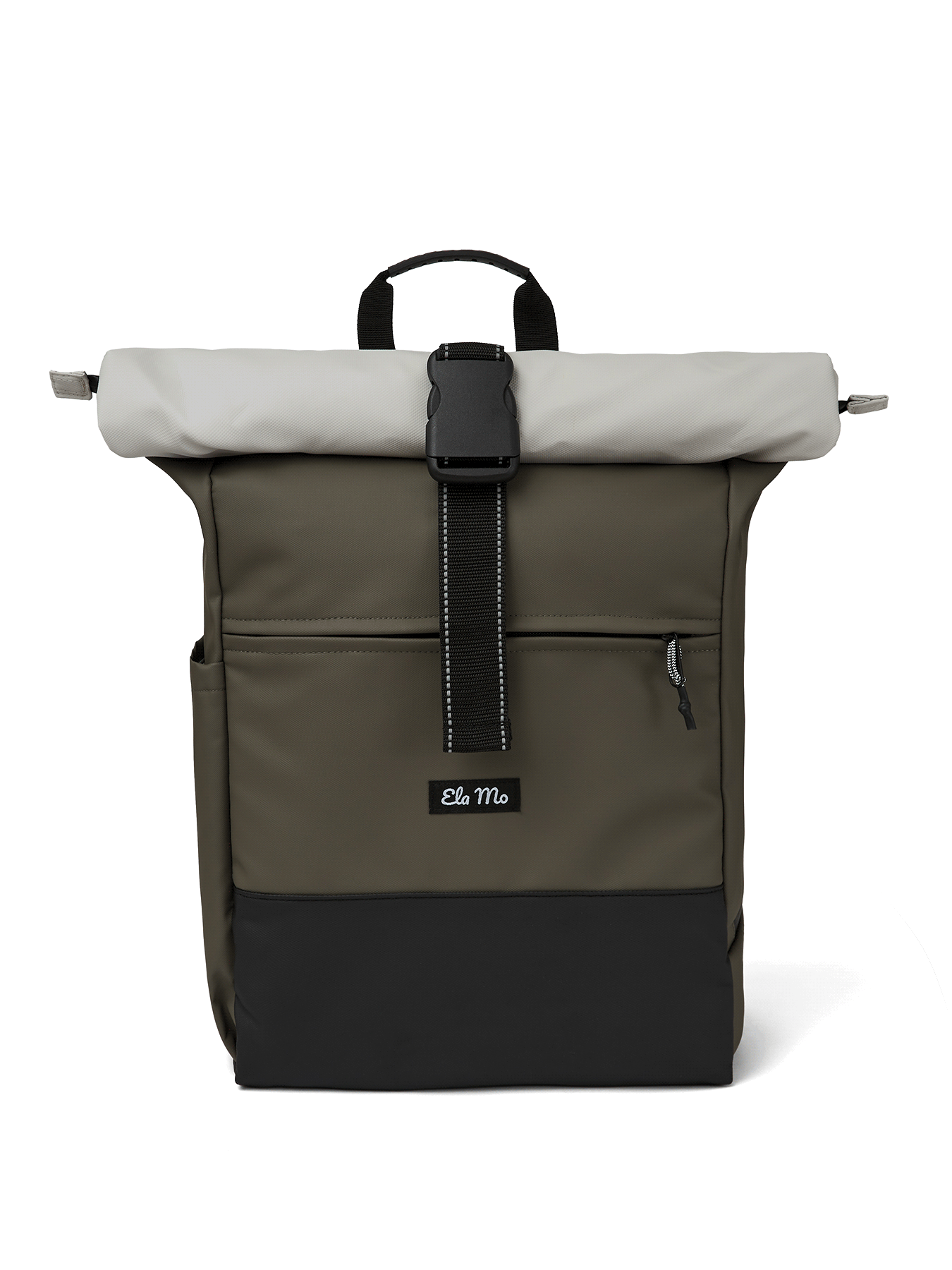 Ela Mo™ Rolltop Rucksack | Coated Edition Olive