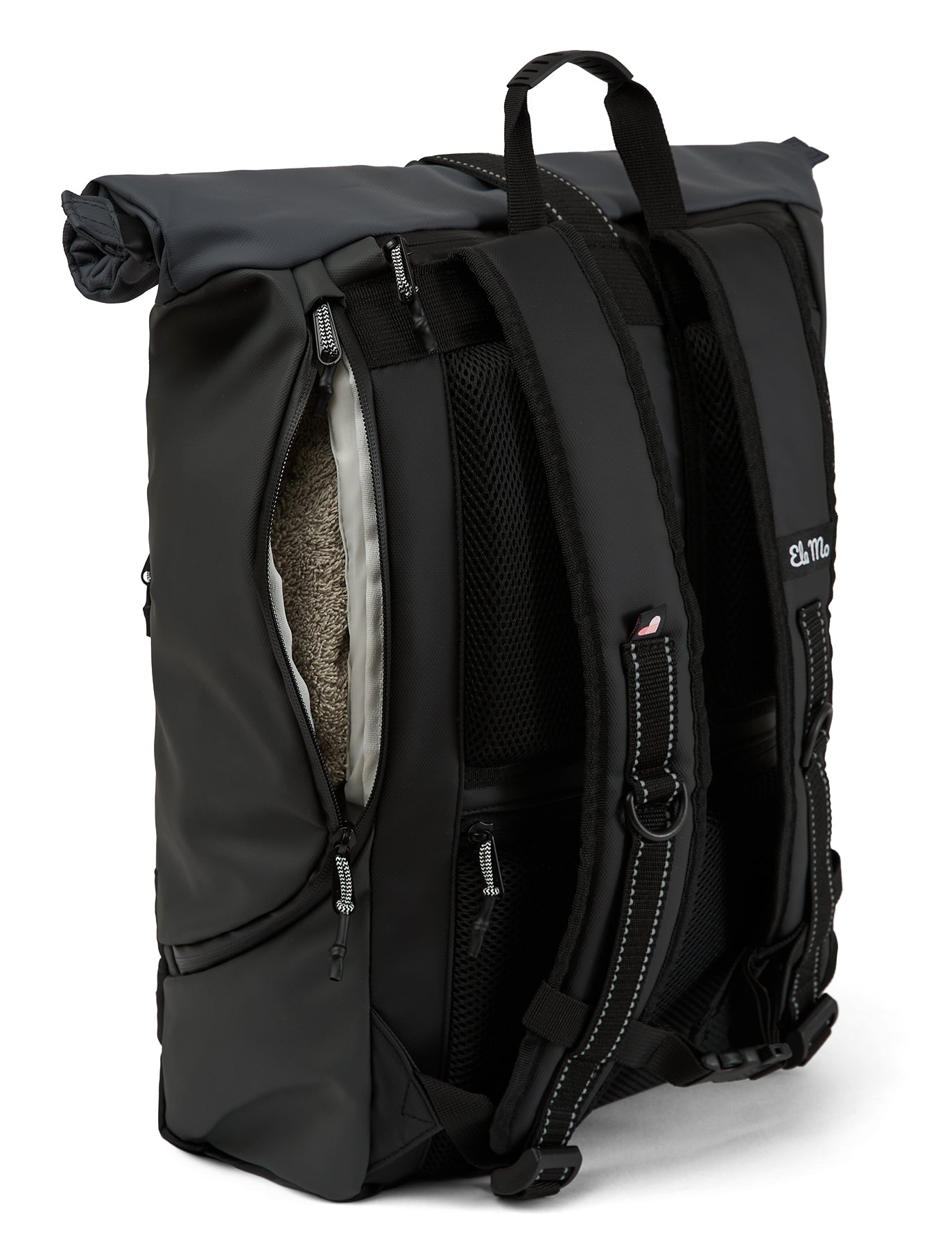 Ela Mo™ Rolltop Rucksack | Coated Edition Slate