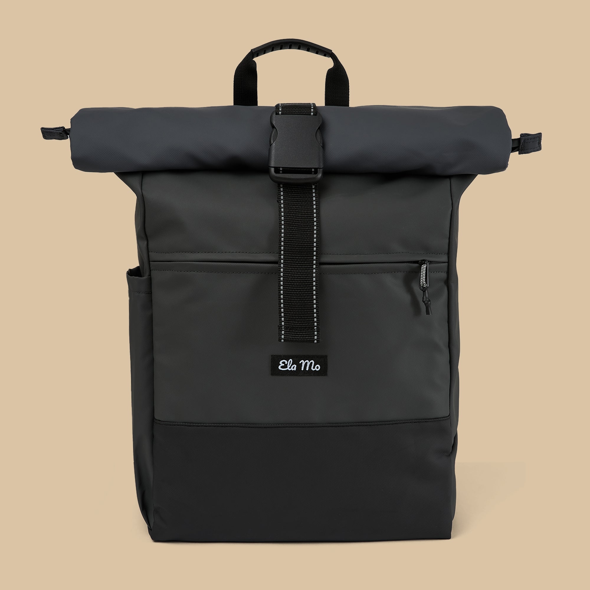Ela Mo™ Rolltop Rucksack | Coated Edition Slate