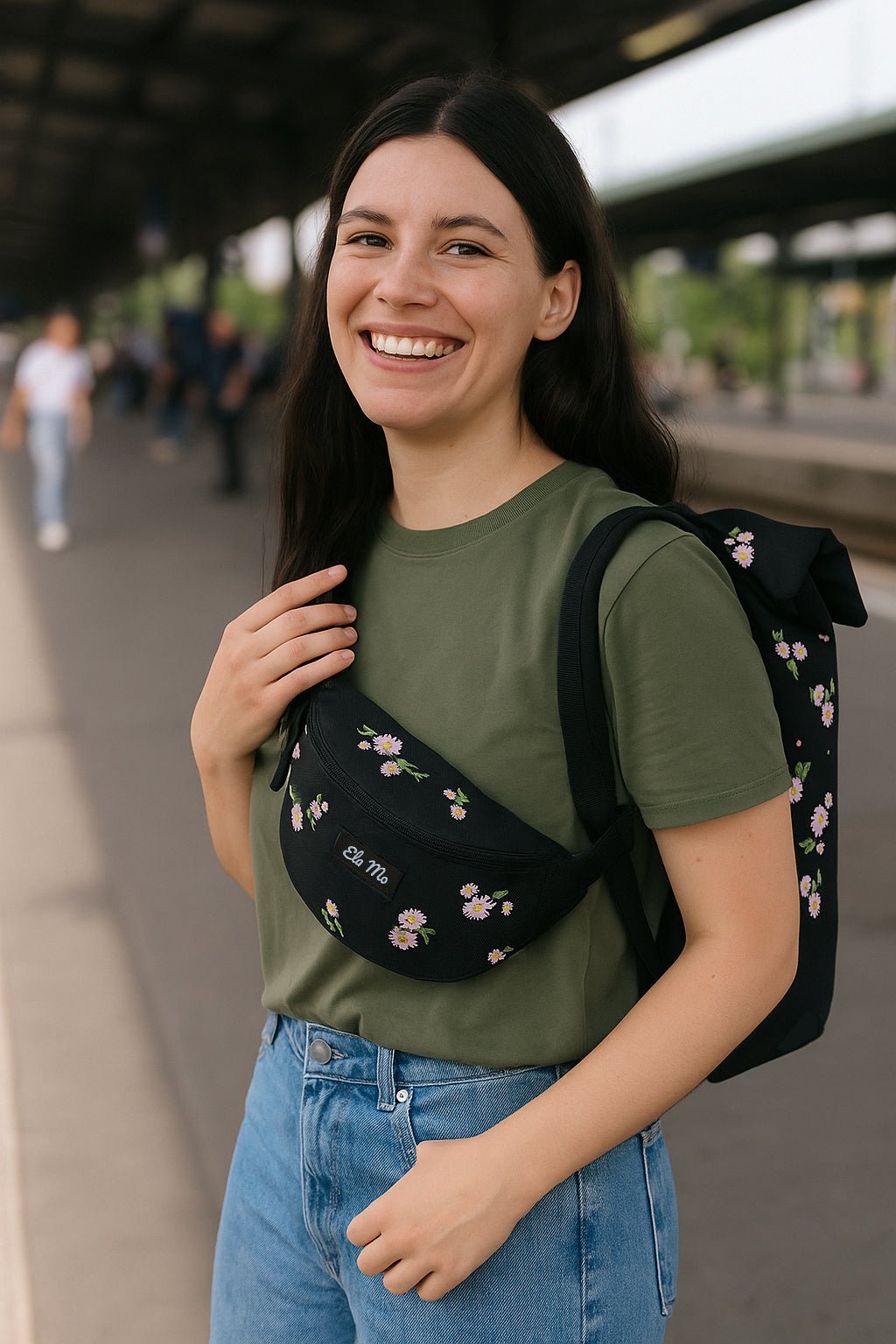 Ela Mo™ Rolltop Rucksack | Wunsch-Set