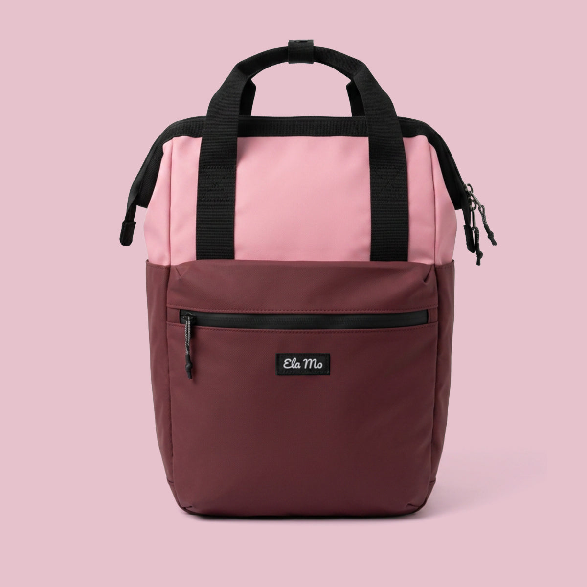 Ela Mo™ Topload Rucksack | Coated Edition Dark Berry