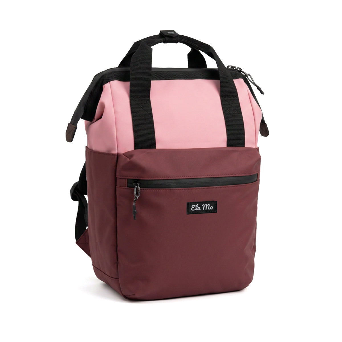 Ela Mo™ Topload Rucksack | Coated Edition Dark Berry