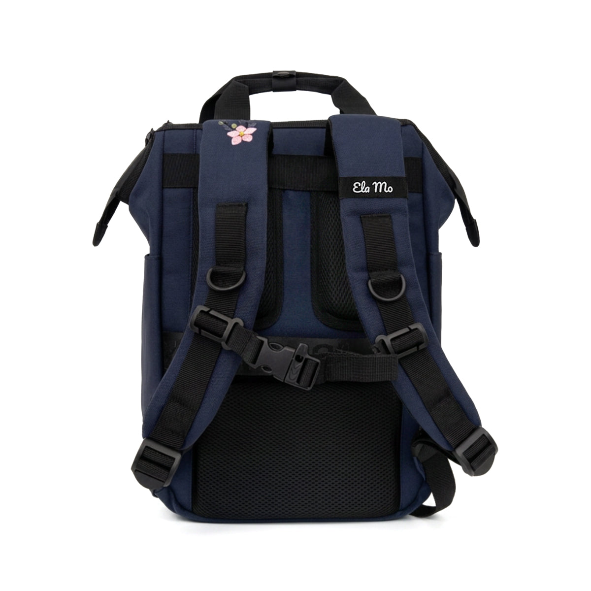 Ela Mo™ Topload Rucksack | Flowering Vine Embroidery