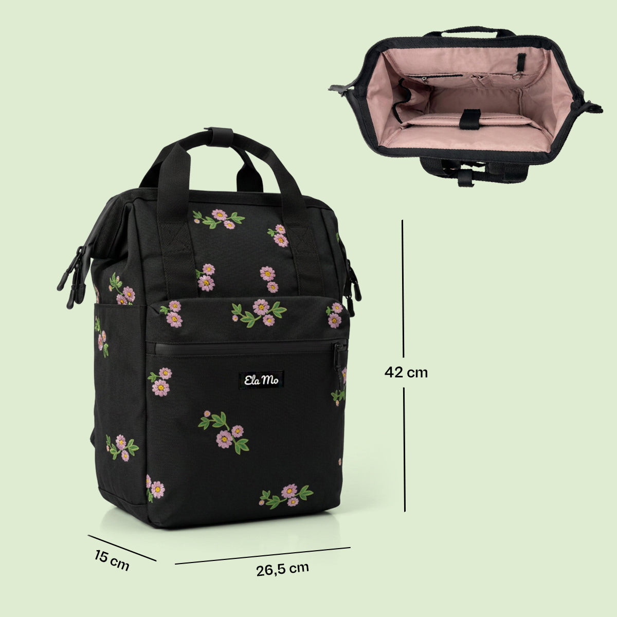 Ela Mo™ Topload Rucksack | Upsy Daisy