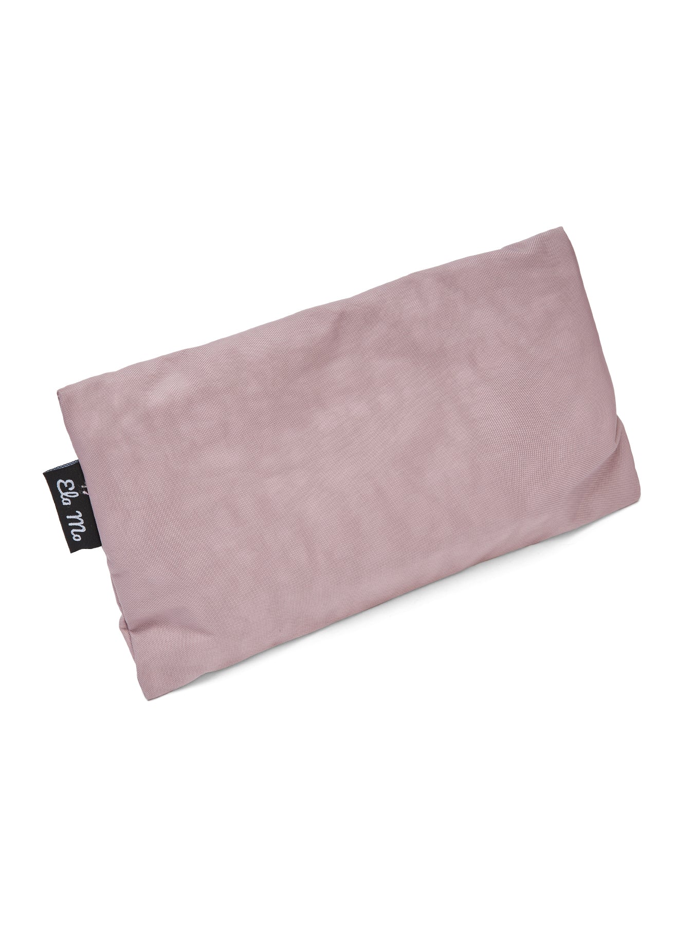 Ela Mo™ Stiftetasche | Lavender. Rückseite der kleinen rosafarbenen Stifttasche mit Reißverschluss.