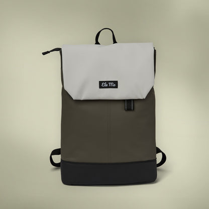 Ela Mo™ Daypack Rucksack | Coated Edition Olive