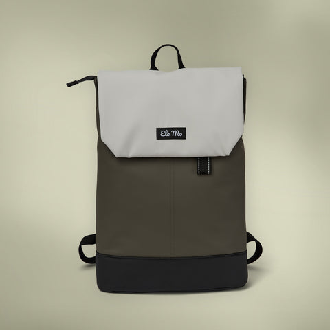Ela Mo™ Daypack Rucksack | Coated Edition Olive