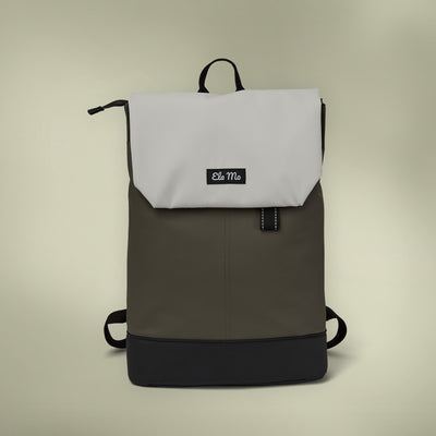 Ela Mo™ Daypack Rucksack | Coated Edition Olive