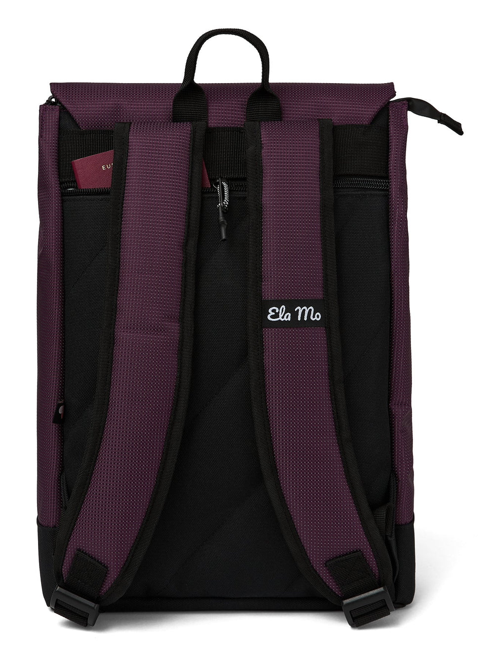 Ela Mo™ Daypack Rucksack | Plum Reflective
