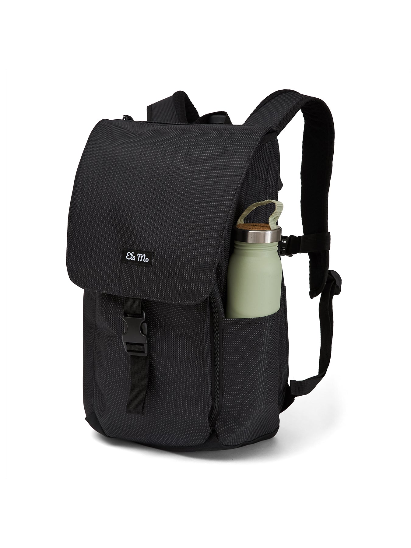 Ela Mo™ Everywhere Rucksack | Black Reflective