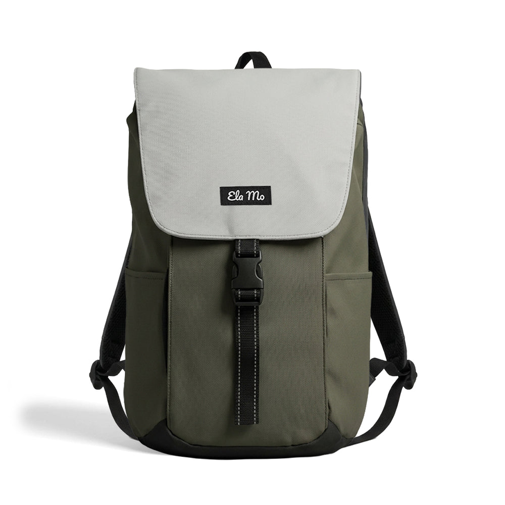 Ela Mo™ Everywhere Rucksack | (Coated) Olive