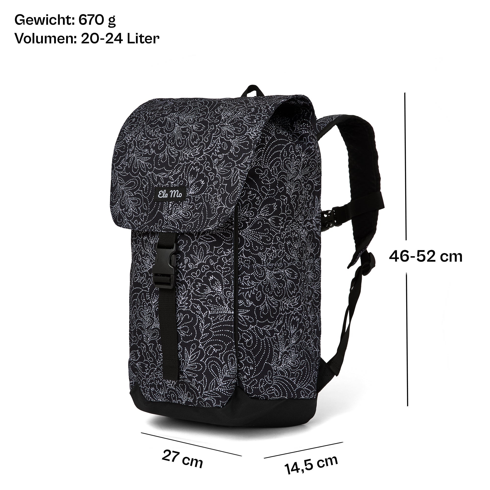 Ela Mo™ Everywhere Rucksack | Dots
