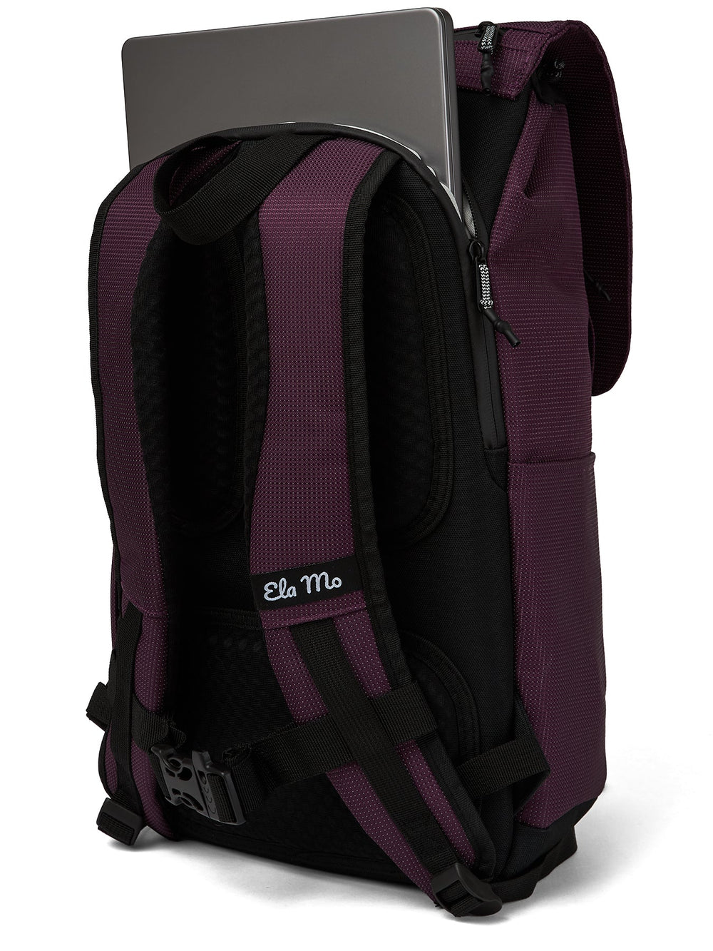 Ela Mo™ Everywhere Rucksack | Plum Reflective