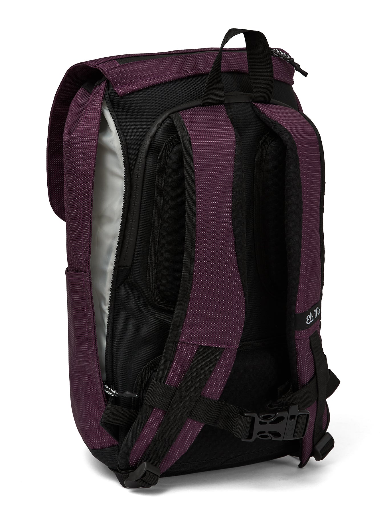 Ela Mo™ Everywhere Rucksack | Plum Reflective