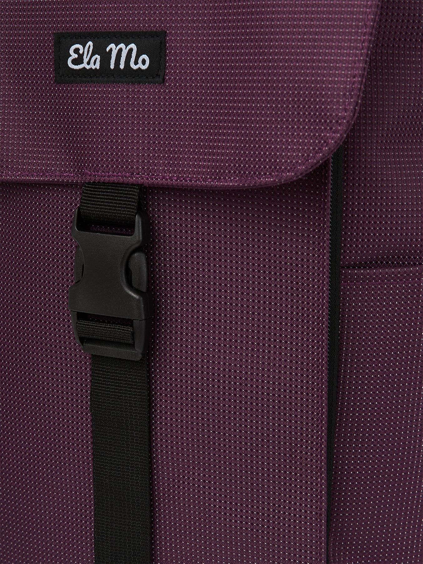Ela Mo™ Everywhere Rucksack | Plum Reflective
