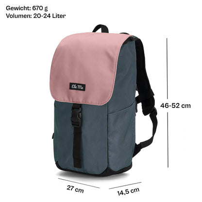 Ela Mo™ Everywhere Rucksack | Salmon