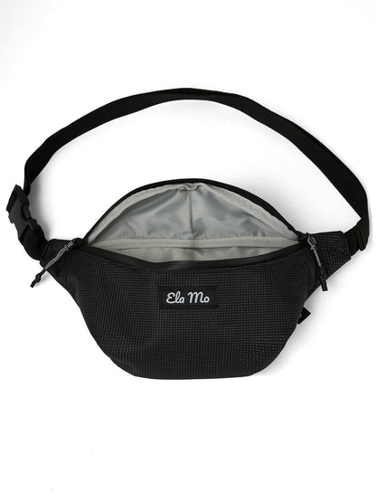 Ela Mo™ Hipbag | Black Reflective