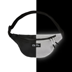 Ela Mo™ Hipbag | Black Reflective
