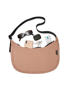 Ela Mo™ Moon Bag | Cocoa