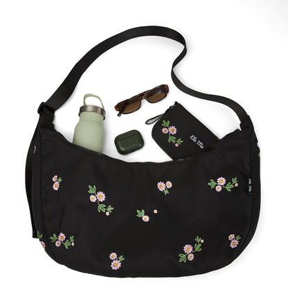Ela Mo™ Moon Bag Large | Embroidery Edition Upsy Daisy