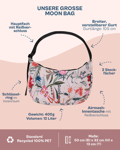 Ela Mo™ Moon Bag Large | Luxe