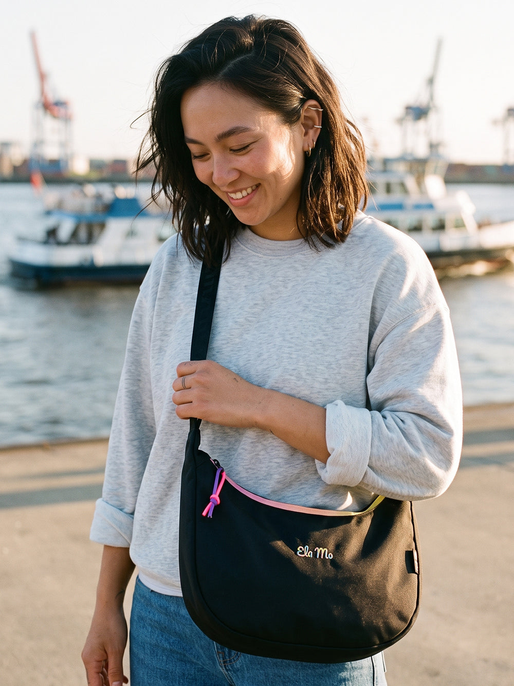 Ela Mo™ Moon Bag | Rainbow