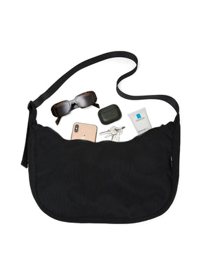 Ela Mo™ Moon Bag | Schwarz