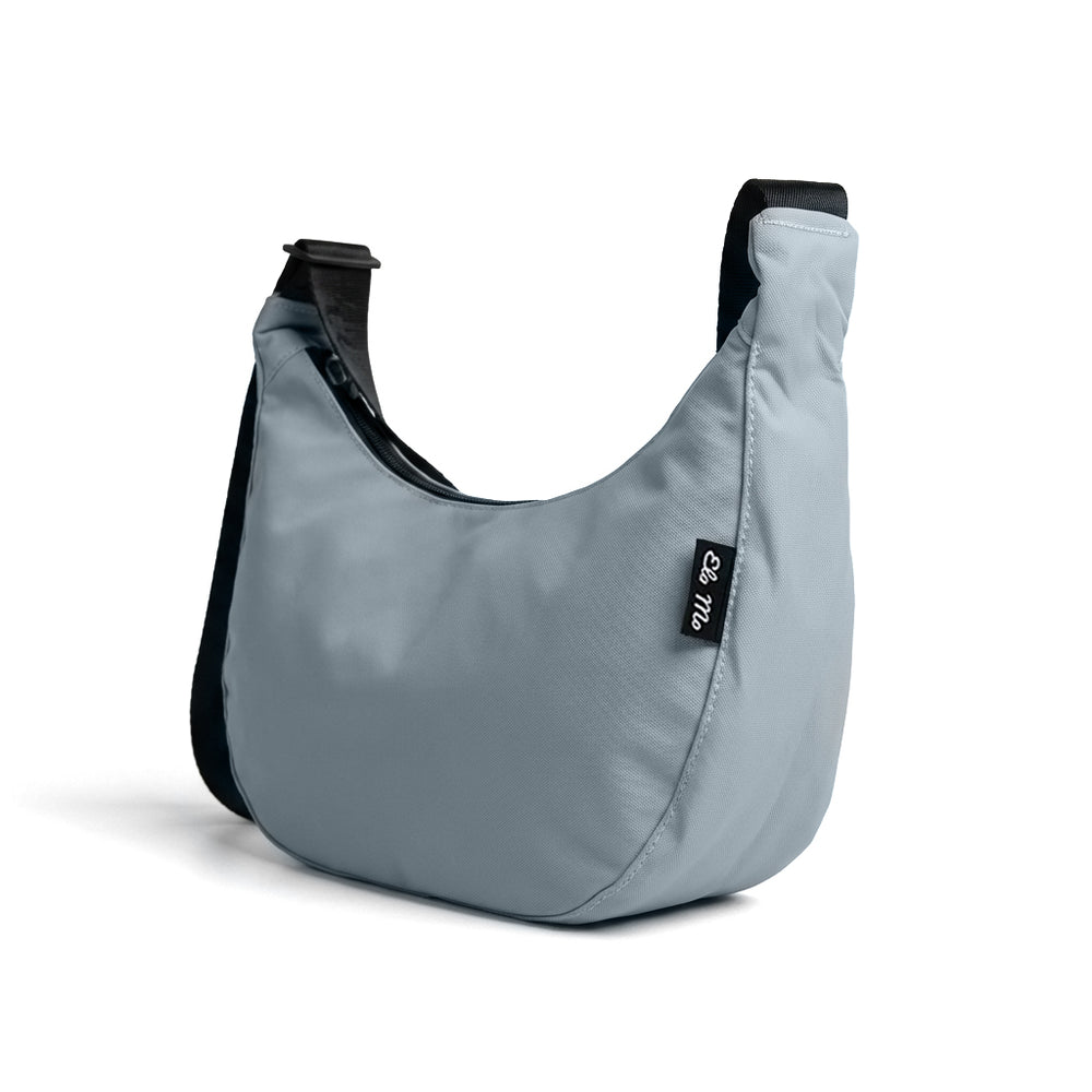 Ela Mo™ Moon Bag | Smoke Blue