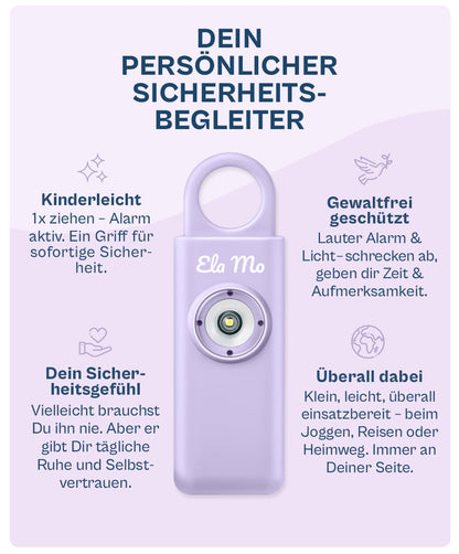 Ela Mo™ Piepmatz  |  Personal Safety Alarm