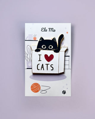 Ela Mo™ Pin Cat