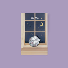 Ela Mo™ Pin für Rucksäcke | Katze