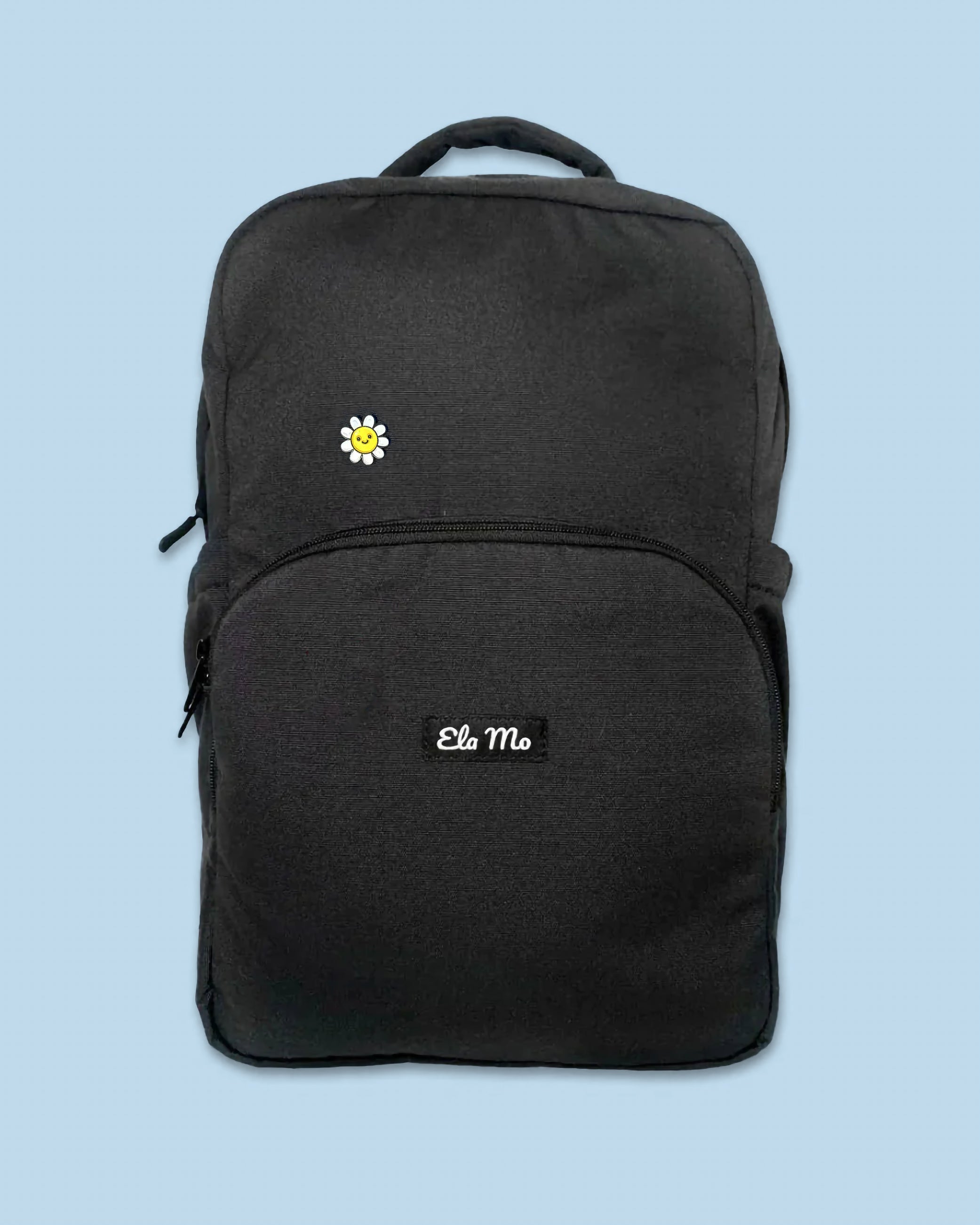 Ela Mo™ Pin für Rucksäcke | Smiley Flower