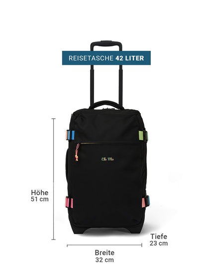 Ela Mo™ Reisetasche mit Rollen 42 Liter | Rainbow