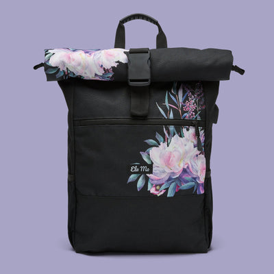 Ela Mo™ Rolltop Rucksack | Beauty in Darkness