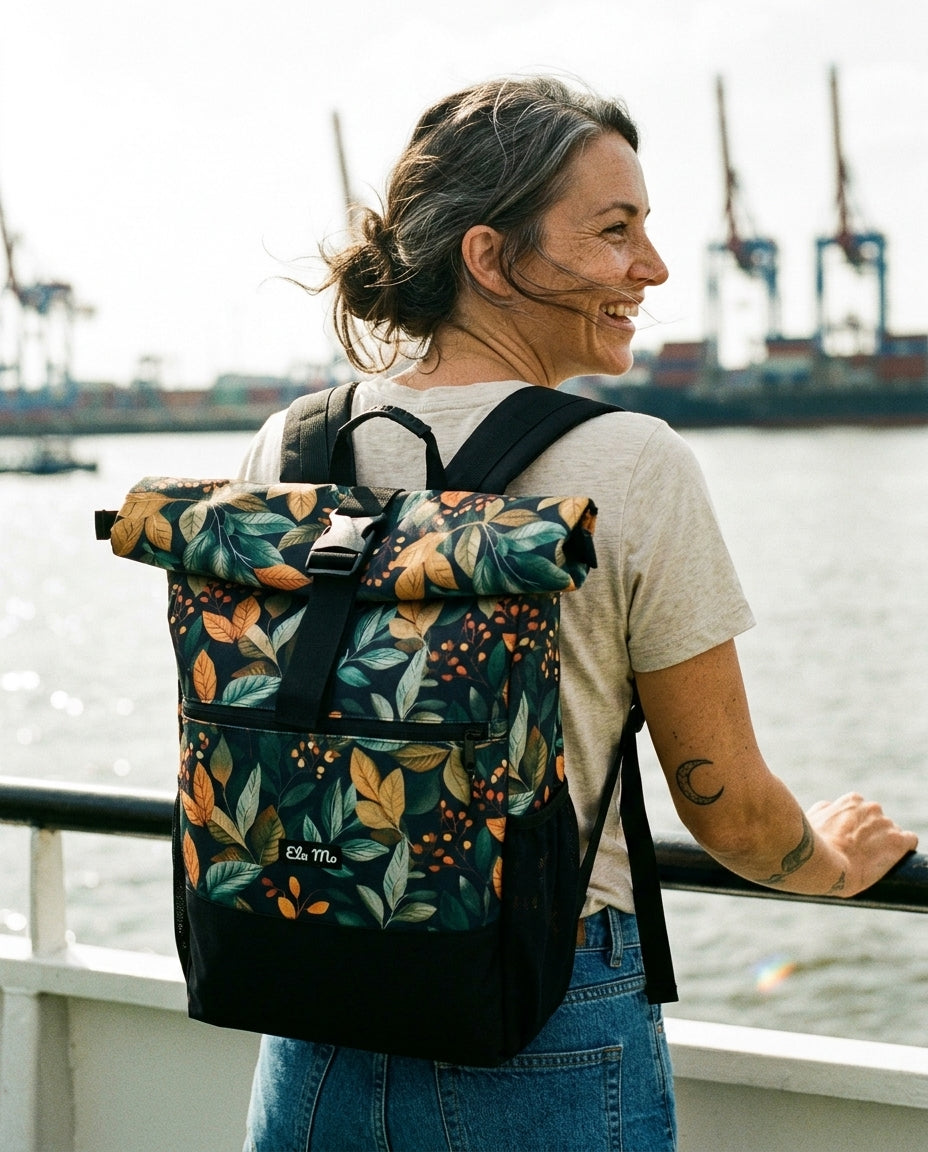 Ela Mo™ Rolltop Rucksack | Bye Bye Summer