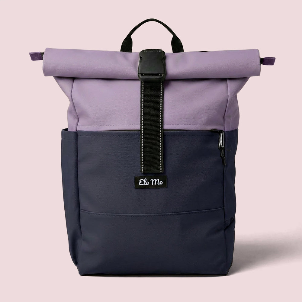 Ela Mo™ Rolltop Rucksack | Coated Edition Fuchsie