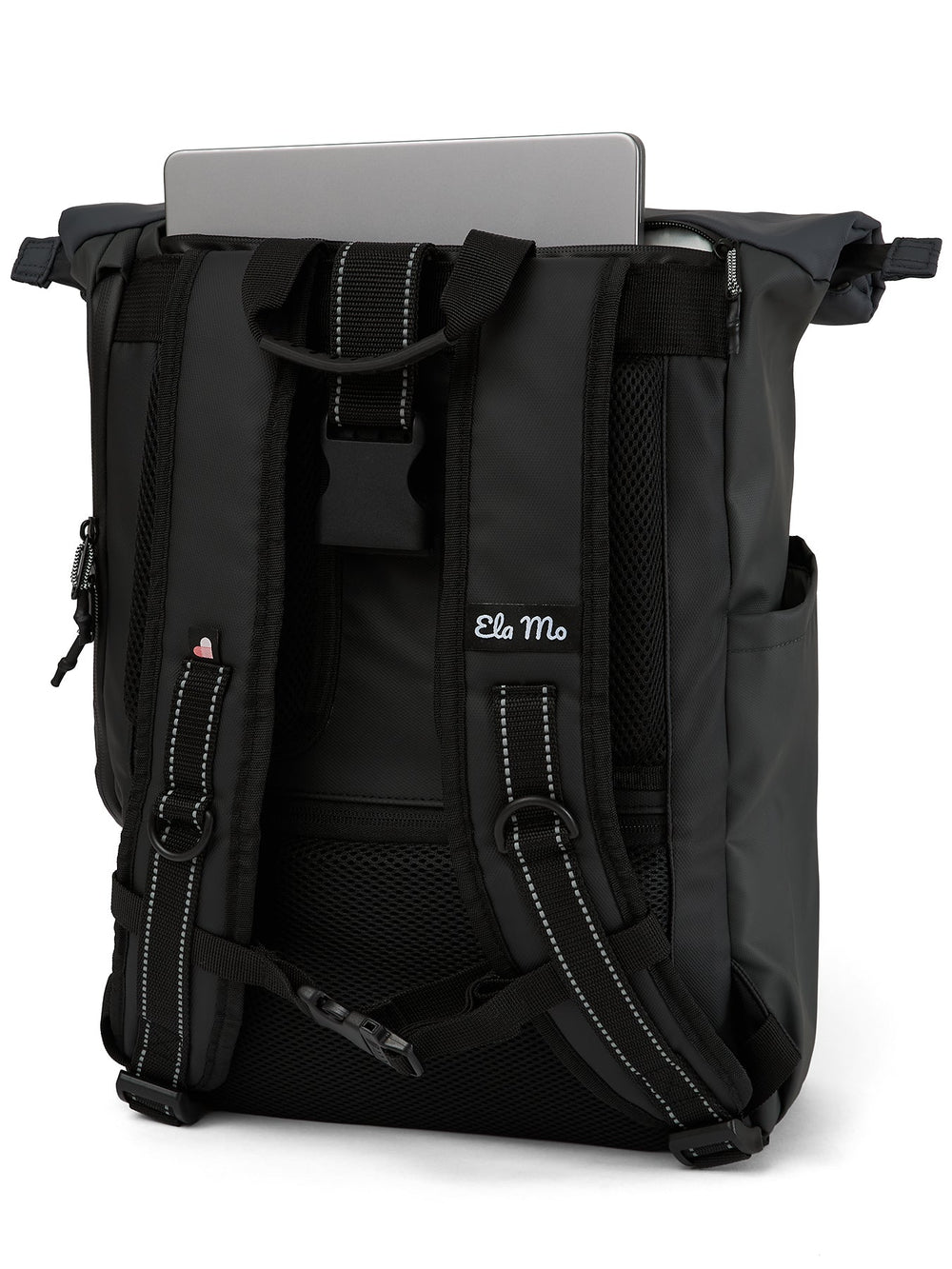 Ela Mo™ Rolltop Rucksack | Coated Edition Slate