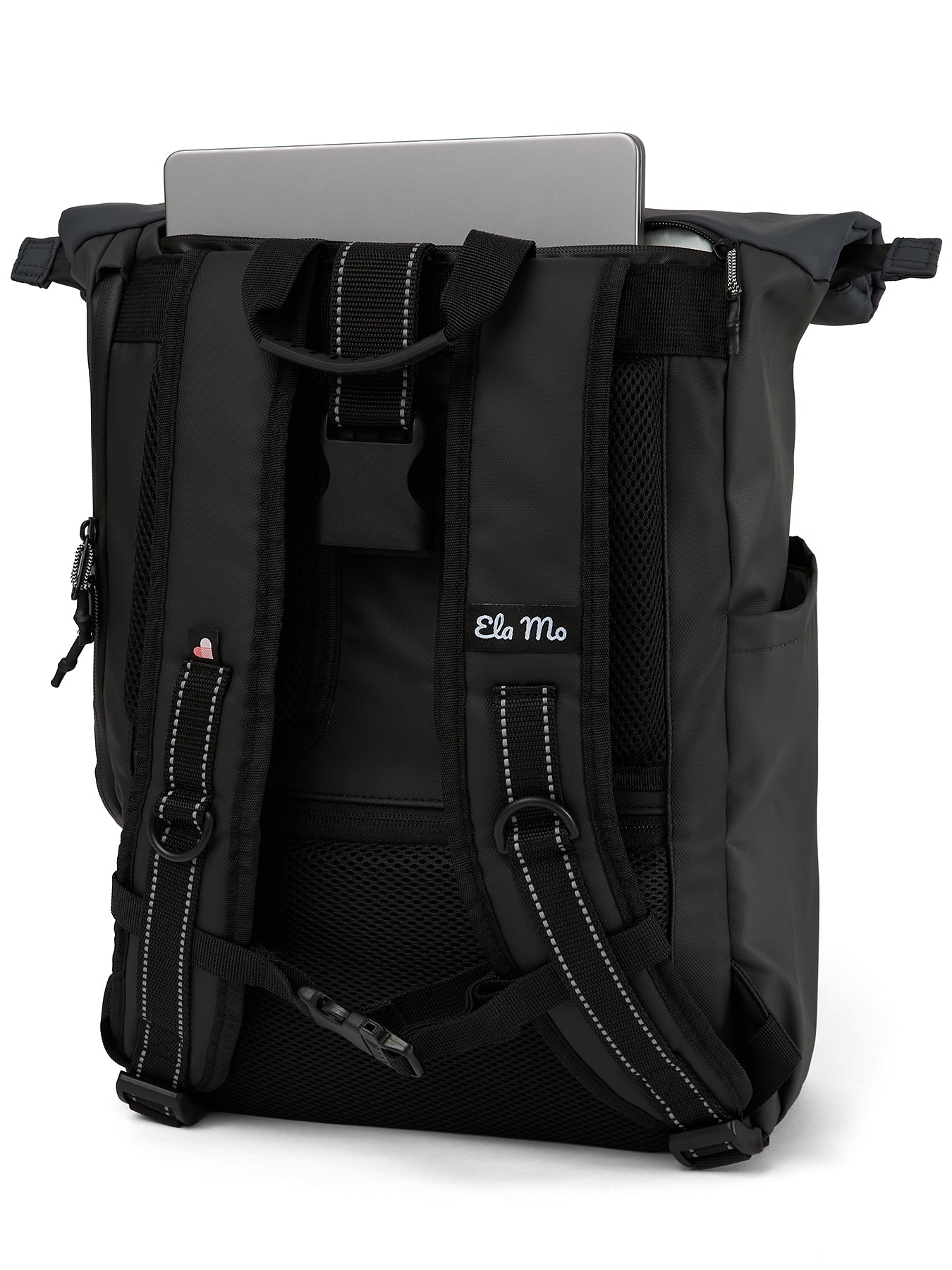 Ela Mo™ Rolltop Rucksack | Coated Edition Slate