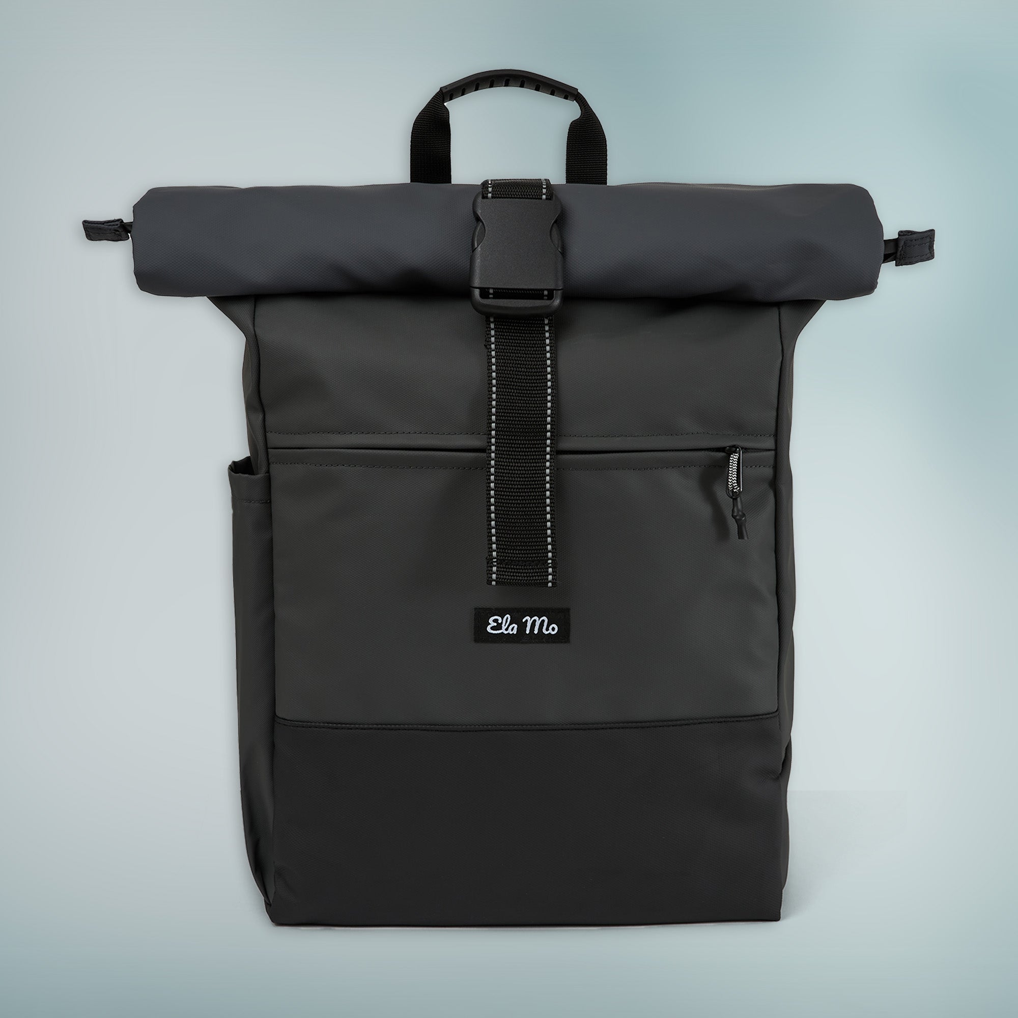 Ela Mo™ Rolltop Rucksack | Coated Edition Slate
