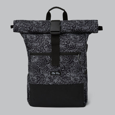 Ela Mo™ Rolltop Rucksack | Dots