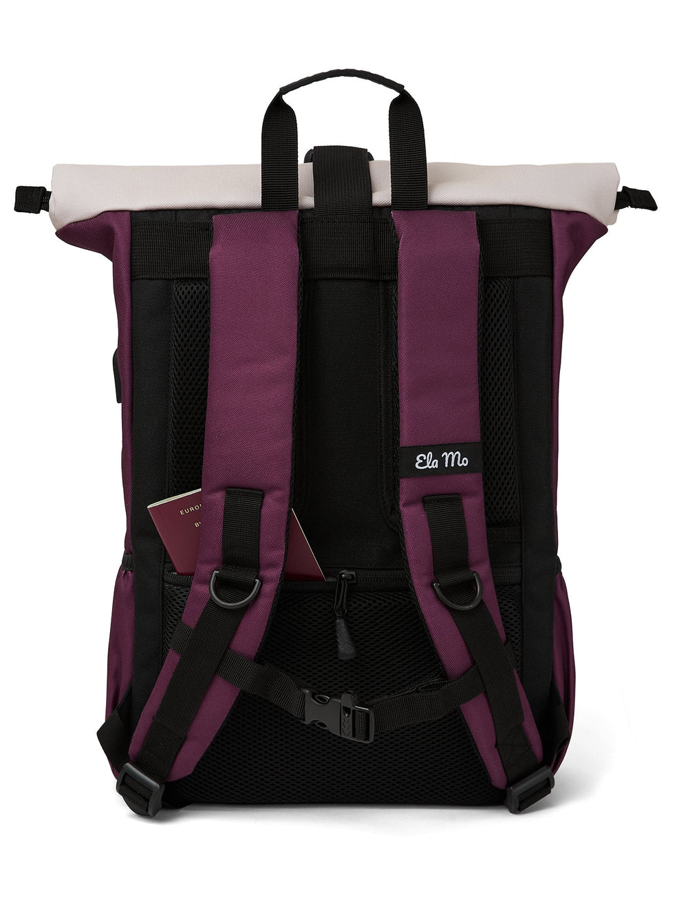 Ela Mo™ Rolltop Rucksack | Grape